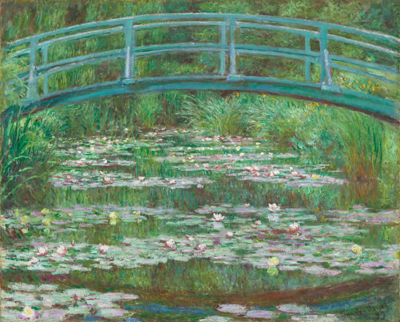 Copie de tableau d'après Monet